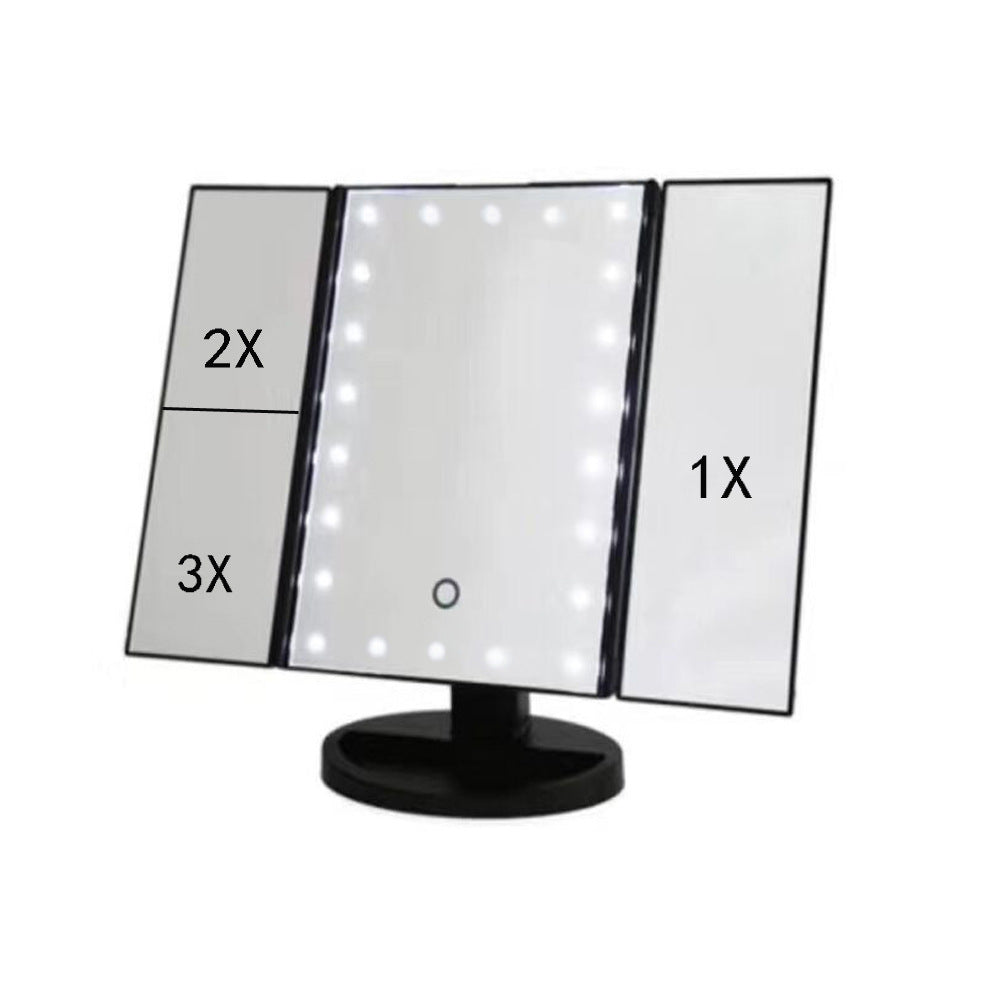 Magnifying Lighted Cosmetic Makeup Mirror
