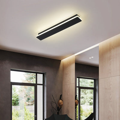 110V Modern Minimalist Wall Lamp New Room Living Room Study Bedroom Long Strip Led Wall Lamp