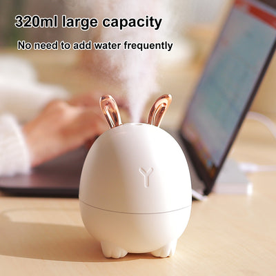 USB Charge Cartoon Deer Rabbit Humidifier