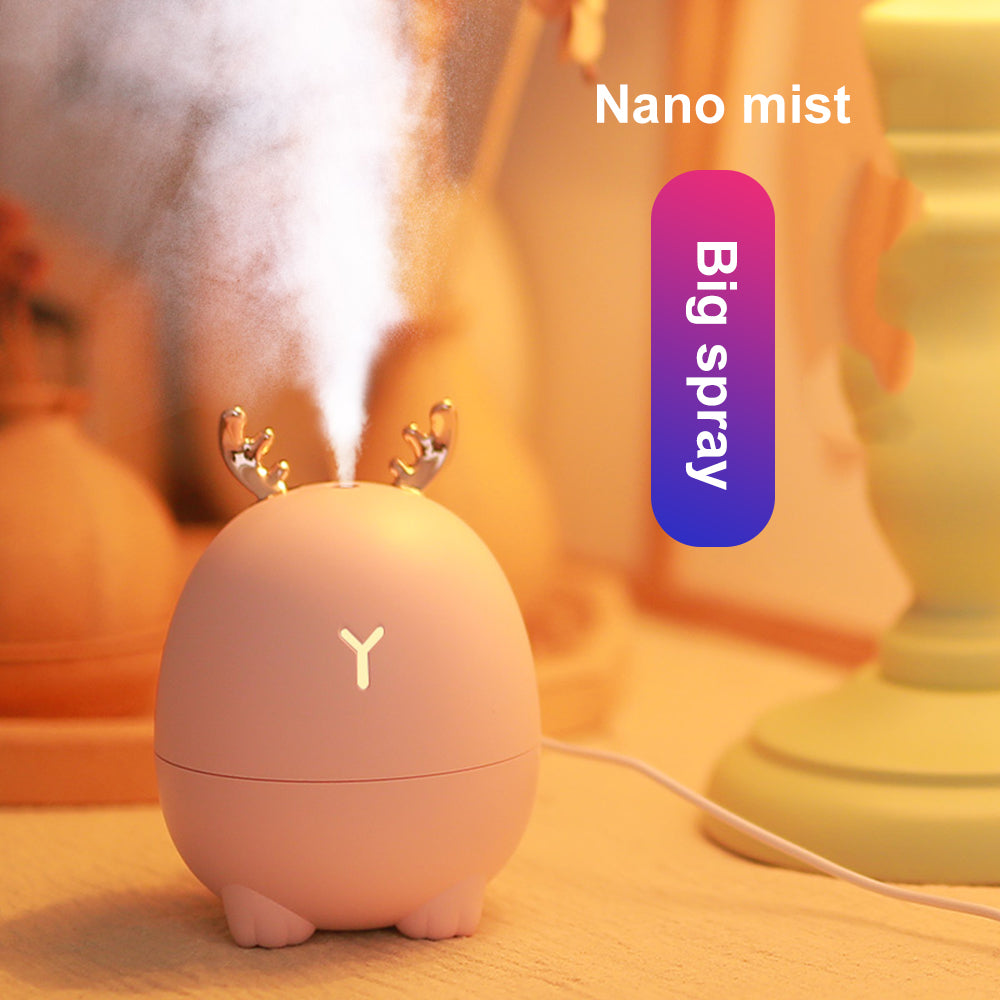 USB Charge Cartoon Deer Rabbit Humidifier