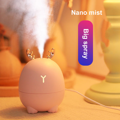 USB Charge Cartoon Deer Rabbit Humidifier
