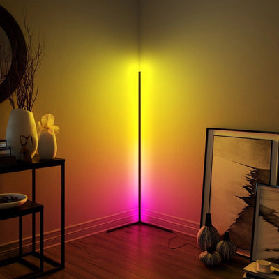 Nordic RGB Corner Floor Lamp Modern