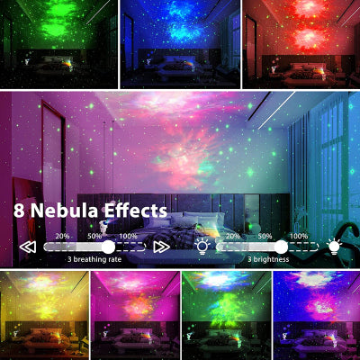 Galaxy Star Projector Starry Sky Night Light
