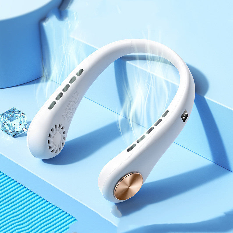 Mini Neck Fan Portable Bladeless Hanging