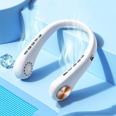 Mini Neck Fan Portable Bladeless Hanging