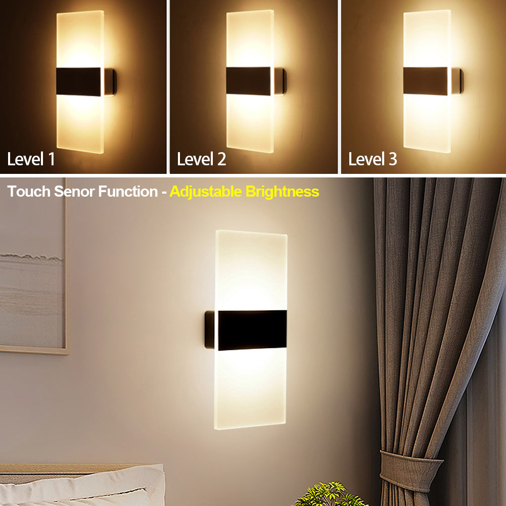 USB Rechargeable Wall Lights Home Indoor