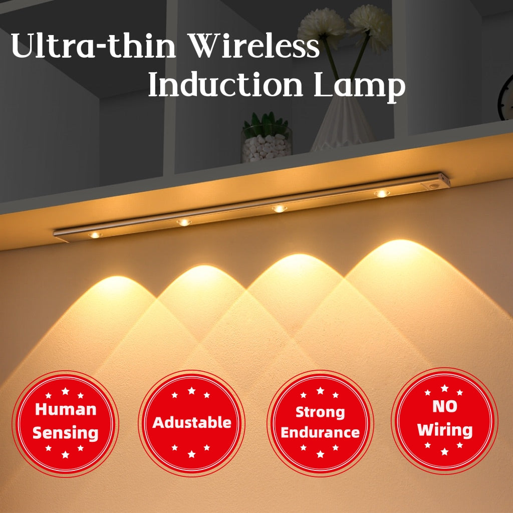 Wireless Thin LED Wine Cooler Light Home