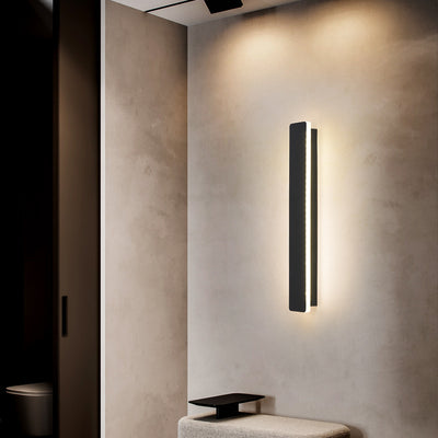 110V Modern Minimalist Wall Lamp New Room Living Room Study Bedroom Long Strip Led Wall Lamp