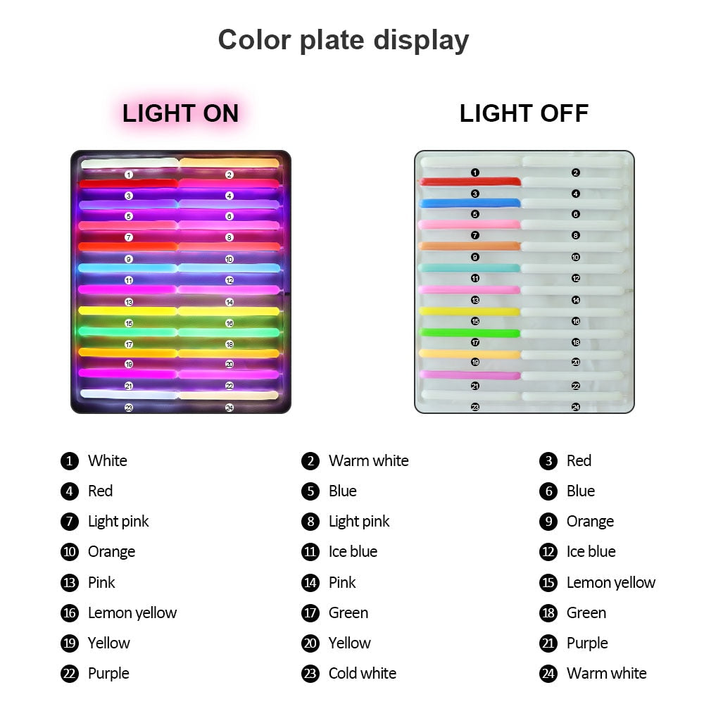 Colorful Neon Letter Modeling Light Custom Neon Sign DIY